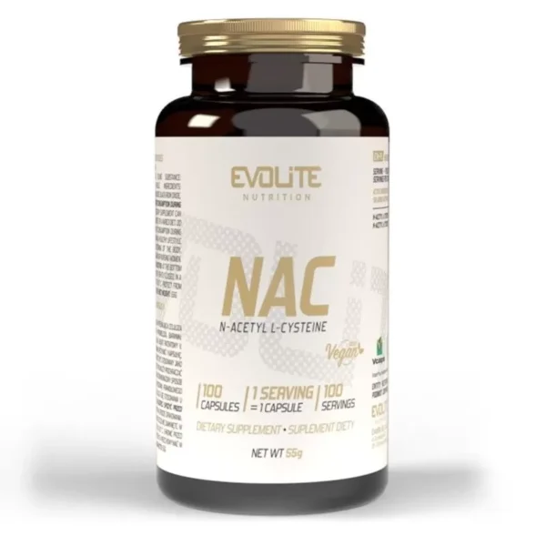 EvoLite NAC (N-acetil-L-cisteinas) 100 kaps.