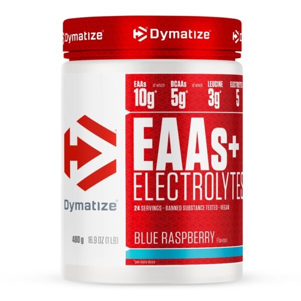 Dymatize EAAs+ Electrolytes 480g skonis - Obuolių su citrina